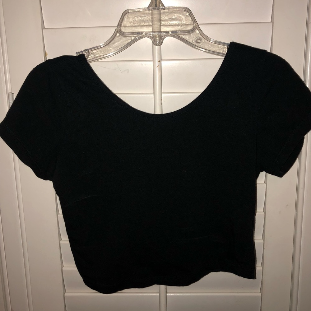 Black Brandy Melville Crop
